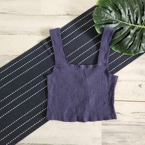 Adore Me Ribbed Cropped Tank Top NWT Size Medium